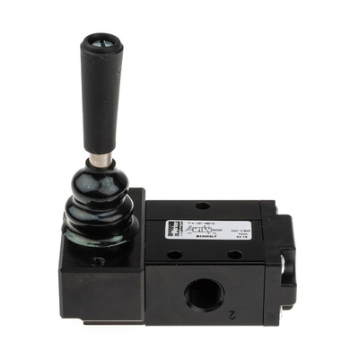 Parker Lever 3/2 Pneumatic Manual Control Valve B53 Series, G 1/4, 1/4in