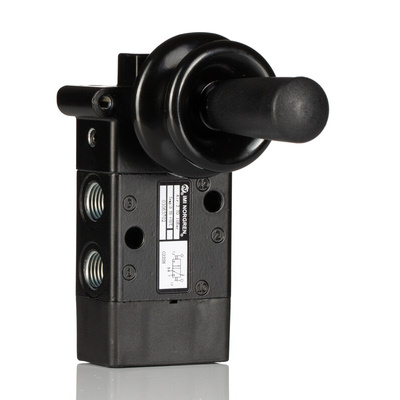 Norgren Lever 3/2 Pneumatic Manual Control Valve 03 Series, G 1/4, 1/4in, III B