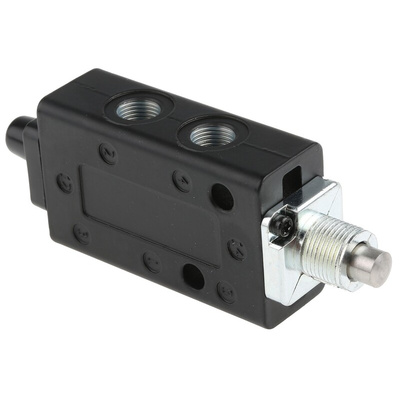 Norgren Plunger 5/2 Pneumatic Manual Control Valve X30 Series, G 1/8, 1/8in, X3044002