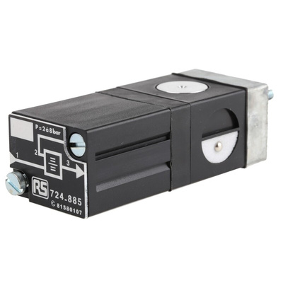 Crouzet Pneumatic Manual Control Valve 81 Series