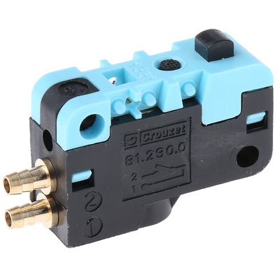 Crouzet Plunger 3/2 Pneumatic Manual Control Valve 81 Series