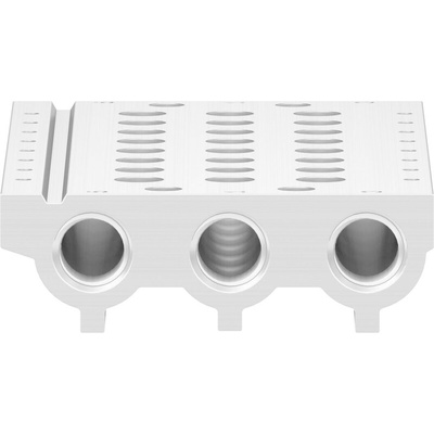 Festo VABM series 8 station G 1/8 Manifold Base for use with VUVG-LK Series Individual Valves