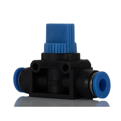 RS PRO Handle Pneumatic Relay Pneumatic Manual Control Valve, 2.5mm, III B