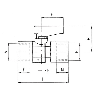 RS PRO Handle Micro Valve, R 1/4, 6.35mm