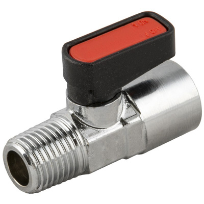 RS PRO Handle Micro Valve, R 1/4, 6.35mm