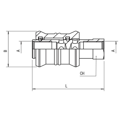 RS PRO Pneumatic Manual Control Valve