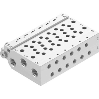 Festo VABM series 16 station G 1/8, Metric M5 Manifold