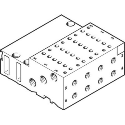 Festo MHA2 series Metric M5 Sub Base