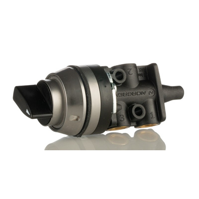 Norgren Rotary Knob 3/2 Pneumatic Manual Control Valve 03 Series, G 1/8, 1/8in, III B