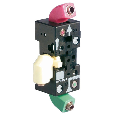Crouzet Push In 4 mm Sub Base for use with Logic Elements