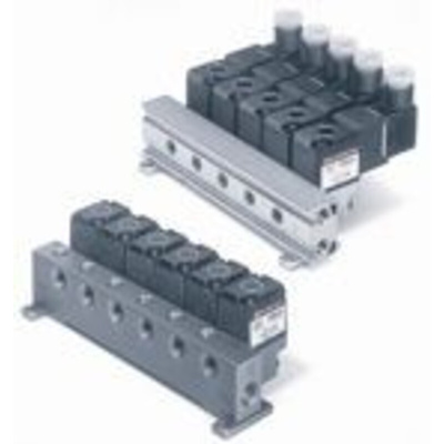 VT307 Manifold 3 Station 1/8 Inch Common Exh