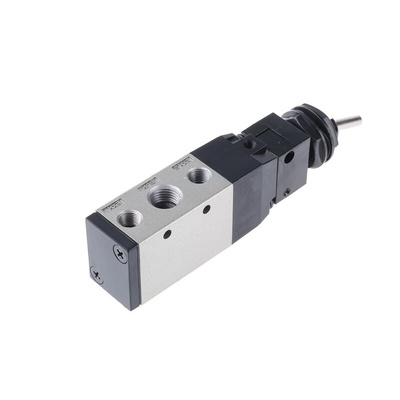 SMC Toggle Lever 5/2 Pneumatic Manual Control Valve VFM300 Series, Rc 1/4, 1/4in