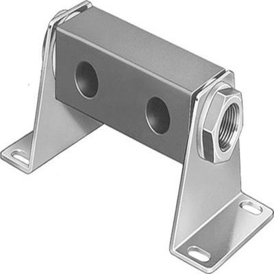 Festo PAL series 2 station Manifold for use with Solenoid And Pneumatic Valve