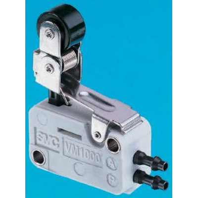 SMC Roller Lever 3/2 Pneumatic Manual Control Valve VM1000 Series