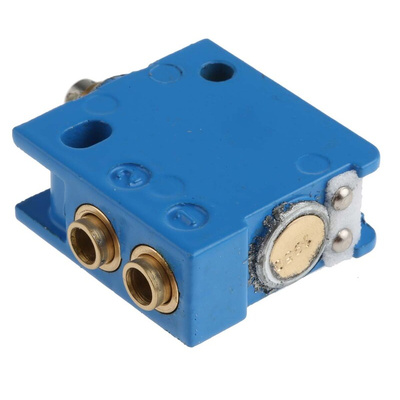 Crouzet Plunger 3/2 Pneumatic Manual Control Valve 81 Series