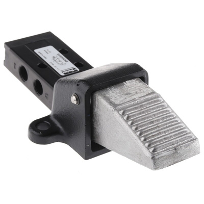 Parker Pedal 3/2 Pneumatic Manual Control Valve B43 Series, G 1/8, 1/8in, III B