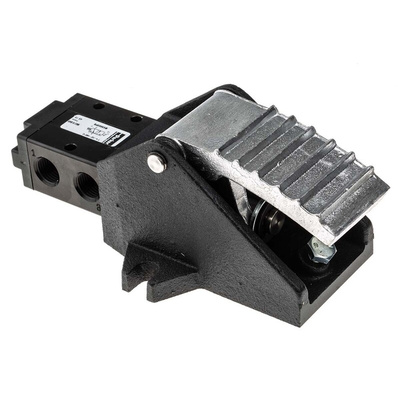 Parker Pedal 3/2 Pneumatic Manual Control Valve B53 Series, G 1/4, 1/4in