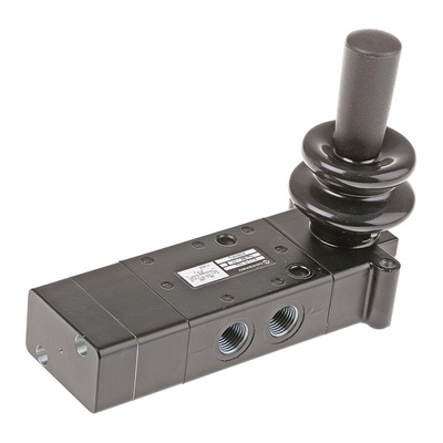 Norgren Lever 5/3 Pneumatic Manual Control Valve X30 Series, G 1/4, 1/4in