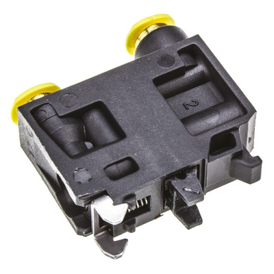 Parker Plunger 3/2 Pneumatic Manual Control Valve PXB Series, Push In 4 mm
