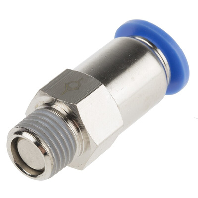 RS PRO Non Return Valve, 10mm Tube Outlet, 0 to 9.9 kgf/cm², 0 to 990kPa
