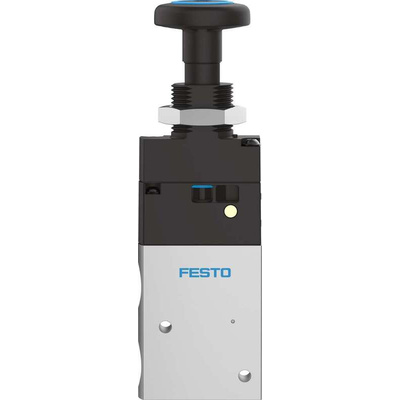 Festo Push Button 3/2 Pneumatic Manual Control Valve VHEF Series, G 1/8, 1/8in, 5299705