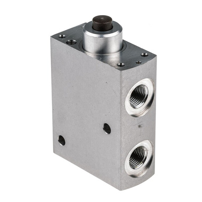 Festo Plunger 3/2 Pneumatic Manual Control Valve VMEF Series, G 1/8, 1/8in, 8031295