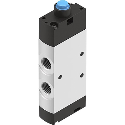 Festo Plunger 5/2 Pneumatic Manual Control Valve VMEF Series, G 1/4, 1/4in, 8031319
