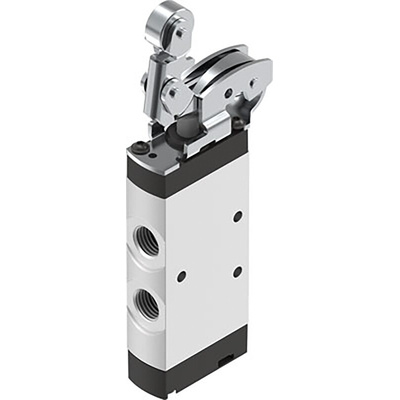 Festo Roller Lever 5/2 Pneumatic Manual Control Valve VMEF Series, G 1/4, 1/4in, 8047102
