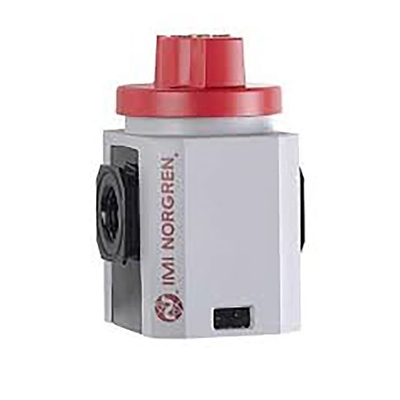 Norgren Locking Shut-Off Valve 3/2 Pneumatic Manual Control Valve Excelon Plus Series, G 1/2, 1/2in, III B