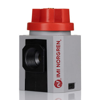 Norgren Locking Shut-Off Valve 3/2 Pneumatic Manual Control Valve Excelon Plus Series, G 3/4, 3/4in, III B