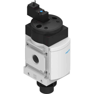 Festo 3/2 Closed, Monostable Pneumatic Manual Control Valve MS Series, G 1/2, 1/2, 542583