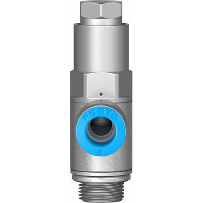 Festo HGL Non Return Valve, 8mm Tube Inlet, G 1/4 Male Outlet, 0.5 → 10bar