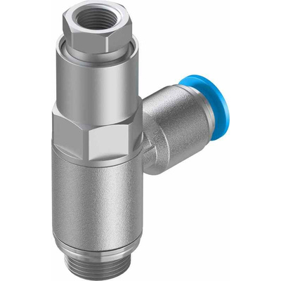 Festo HGL Non Return Valve, 8mm Tube Inlet, G 1/4 Male Outlet, 0.5 → 10bar