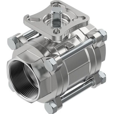 Festo Rod Lever 3/2 Pneumatic Manual Control Valve VZBE Series, 2, 4809122