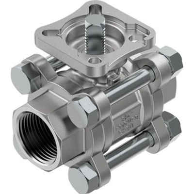 Festo Rod Lever 2/2 Pneumatic Manual Control Valve VZBE Series, 3/4, 4809118