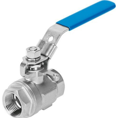 Festo Rod Lever 3/2 Pneumatic Manual Control Valve VZBE Series, 3, 4745225