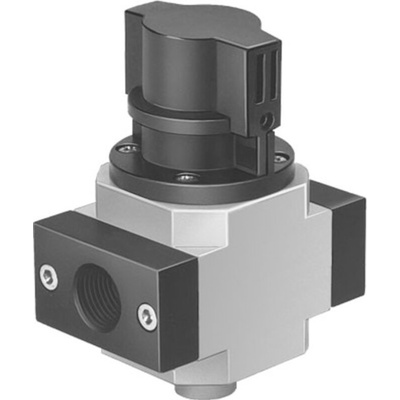 Festo Manual 3/2 Bistable Pneumatic Manual Control Valve HE-3/4-D-MAXI Series, 3/4, 3/8, 162812