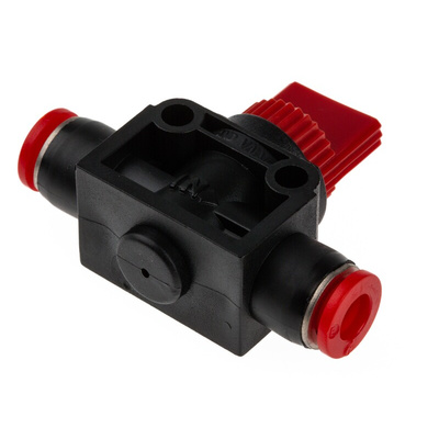 Norgren Flow Controller Pneumatic Manual Control Valve Pneufit C Series, Push In 6 mm, III B