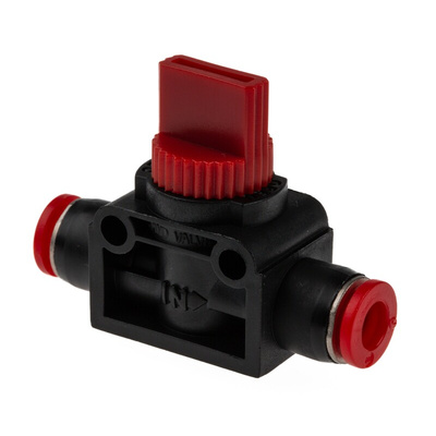 Norgren Flow Controller Pneumatic Manual Control Valve Pneufit C Series, Push In 6 mm, III B