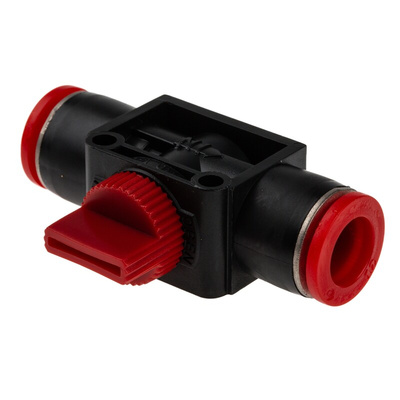 Norgren Flow Controller Pneumatic Manual Control Valve Pneufit C Series, Push In 12 mm, III B