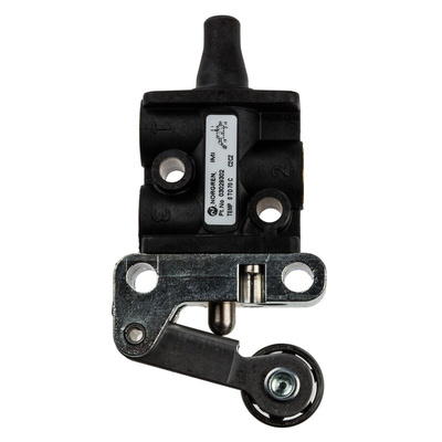Norgren Roller Lever 3/2 Mechanical Valve 302 Series, G 1/8, 1/8, III B