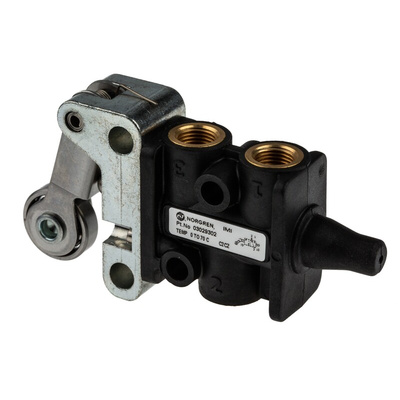 Norgren Roller Lever 3/2 Mechanical Valve 302 Series, G 1/8, 1/8, III B