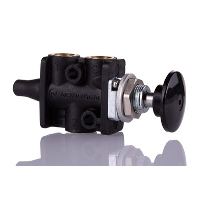 Norgren 3/2 Mechanical Valve 304 Series, G 1/8, 1/8, III B