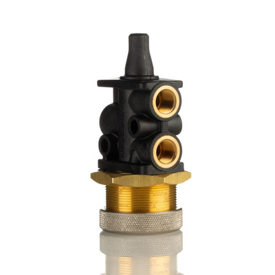 Norgren Button 3/2 Mechanical Valve 304 Series, G 1/8, 1/8, III B