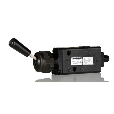 Norgren Lever 5/2 Mechanical Valve X302 Series, G 1/8, 1/8, III B