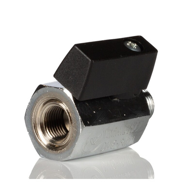 Norgren Locking Shut-Off Valve 2/2 Ball Valve 60 Series Series, G 1/8, 1/8