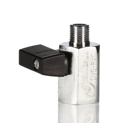 Norgren Locking Shut-Off Valve 2/2 Ball Valve 60 Series Series, G 1/8, 1/8