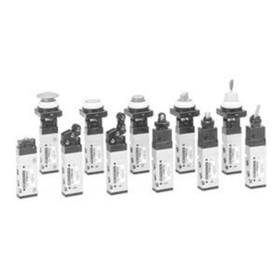 SMC Mechanical Valve VZM Series, Rc 1/8, R 1/8