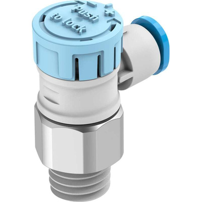 Festo Manual Flow Control Pneumatic Manual Control Valve VFOE Series, G 1/8, 1/8in, III B