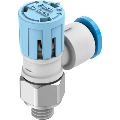 Festo Manual Flow Control Pneumatic Manual Control Valve VFOE Series, Metric M5, M5, III B